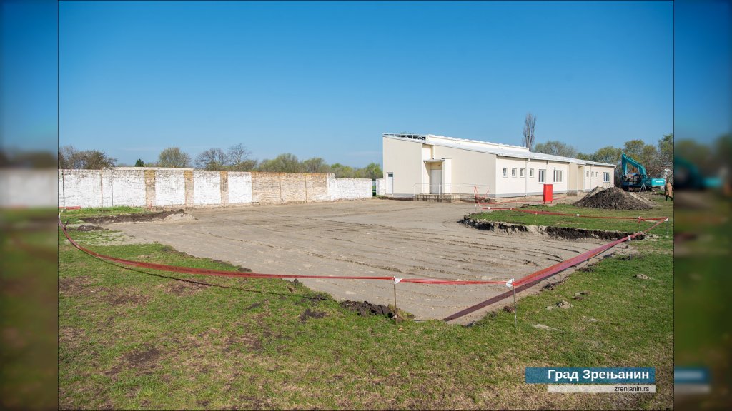 Zrenjanin: Nastavak radova na sportskoj infrastrukturi u Banju Rusandi