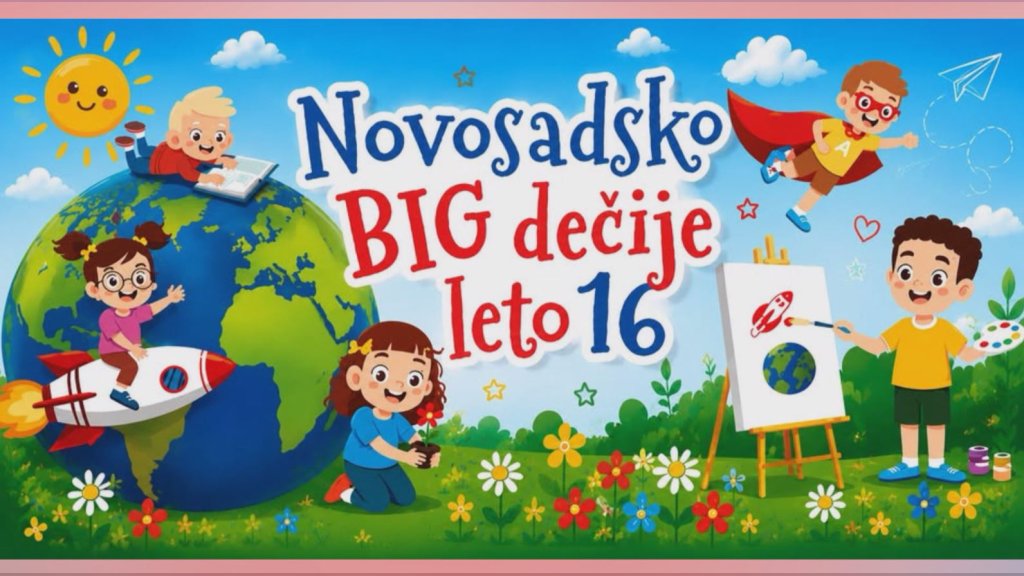 "Planeta je moje igralište": Svečano otvaranje Novosadskog dečjeg leta 21. juna