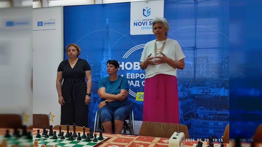 Tatjana Medved prisustvovala sportskim susretima distrofičara Vojvodine