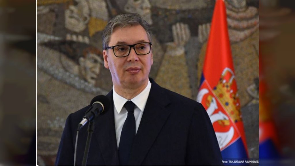 Predsednik Vučić obilazi radove na saobraćajnici Bački Breg - Srpska Crnja