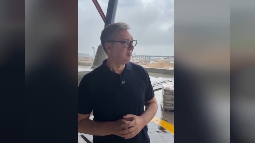 Predsednik Vučić na gradilištu Ekspa: Predstavićemo Srbiju na najbolji mogući način