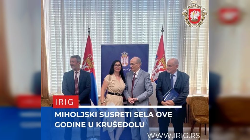 Irig: Miholjski susret sela ove godinu u Krušedol Selu
