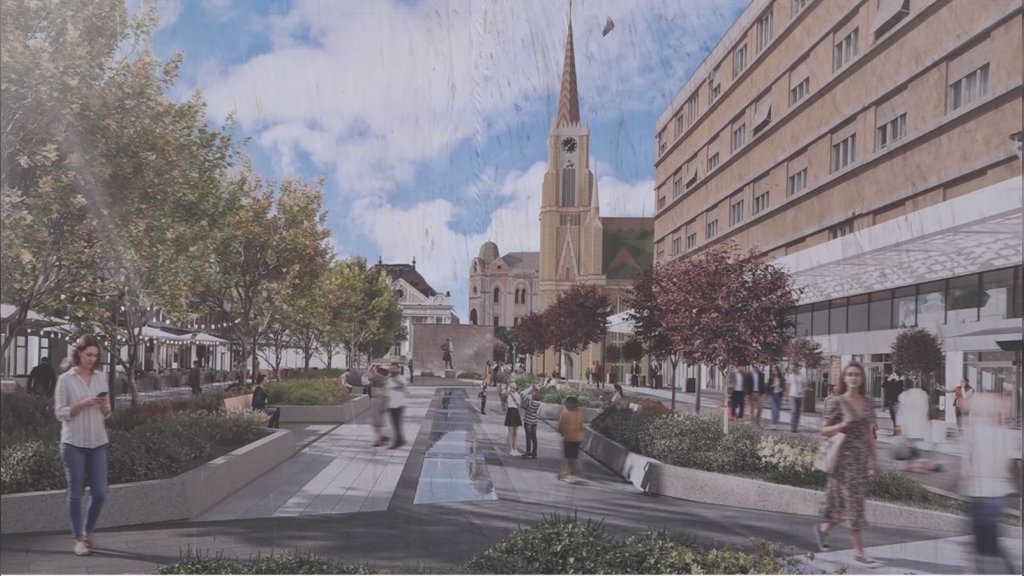Počeli radovi u ulici Modene: Novi Sad dobija zelenu oazu u centru