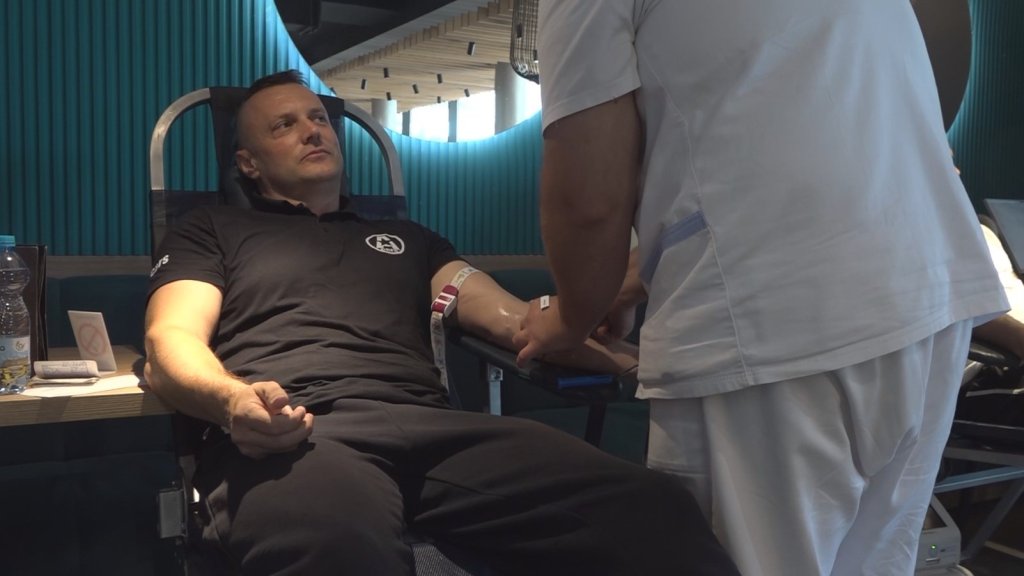 Veliki odziv građana na akciju dobrovoljnog davanja krvi