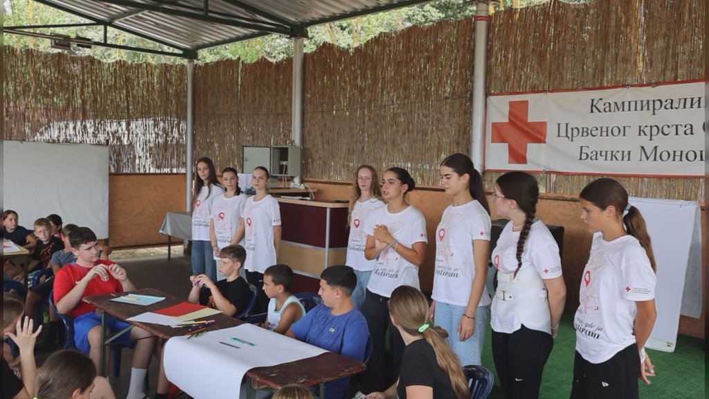U Bačkom Monoštoru održana Letnja škola Crvenog krsta Sombor