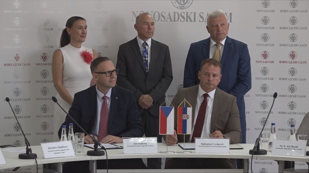 Novosadski sajam i Sajam u Brnu potpisali protokol o saradnji