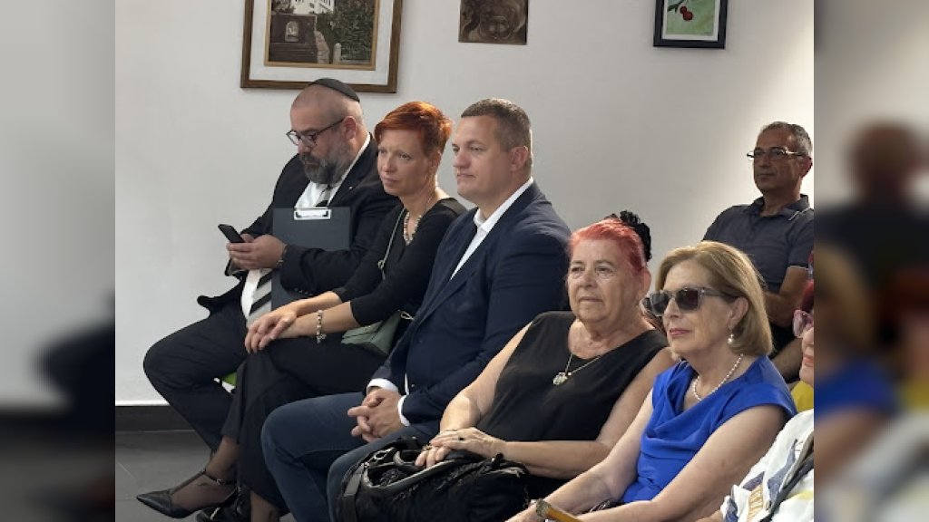 Pomoćnik gradonačelnika Novog Sada Ivan Siler na svečanom otvaranju Evropskih dana jevrejske kulture