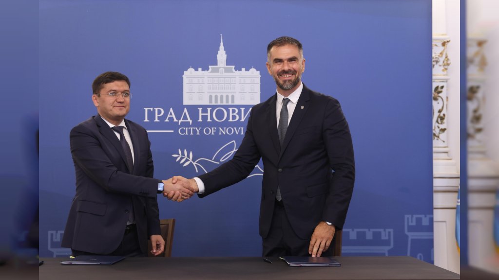U Gradskoj kući potpisano Pismo o namerama o saradnji Novog Sada i uzbekistanskog grada Samarkanda