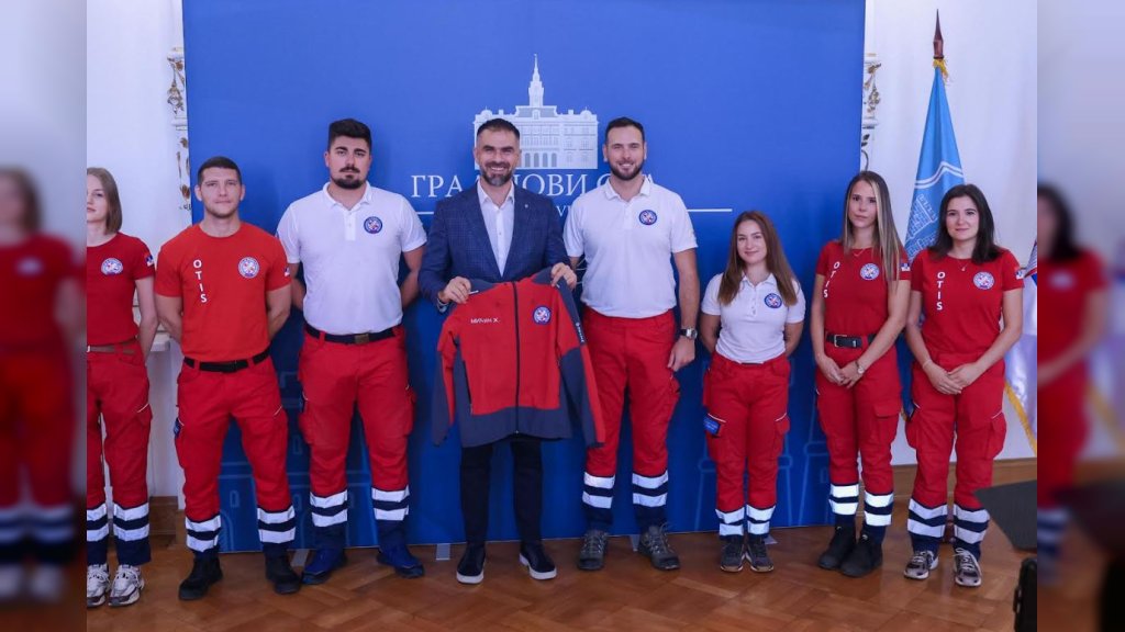 Gradonačelnik Mićin primio članove Organizacije za traganje i spasavanje Srbije-OTIS