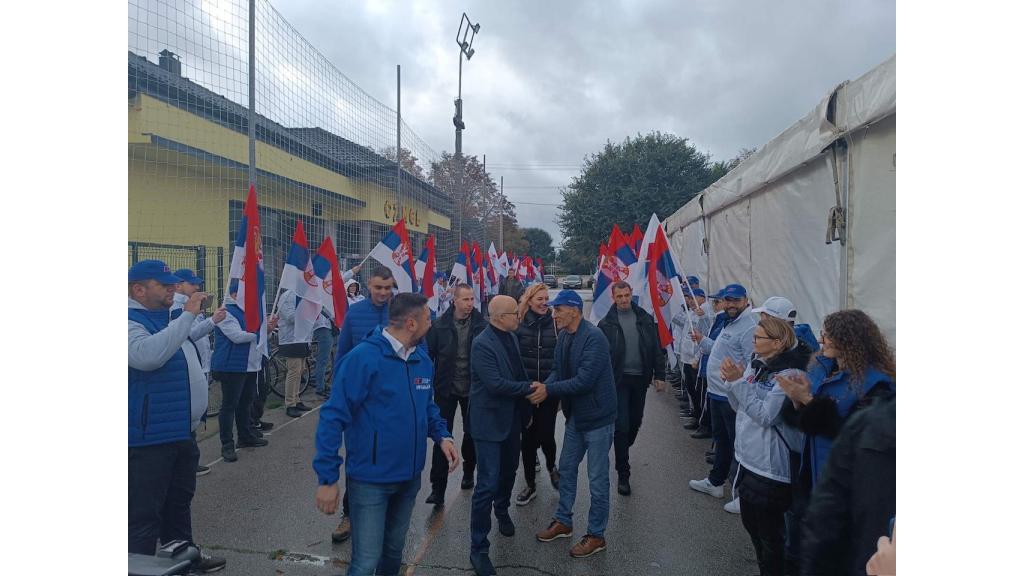 Miloš Vučević posetio Bešku
