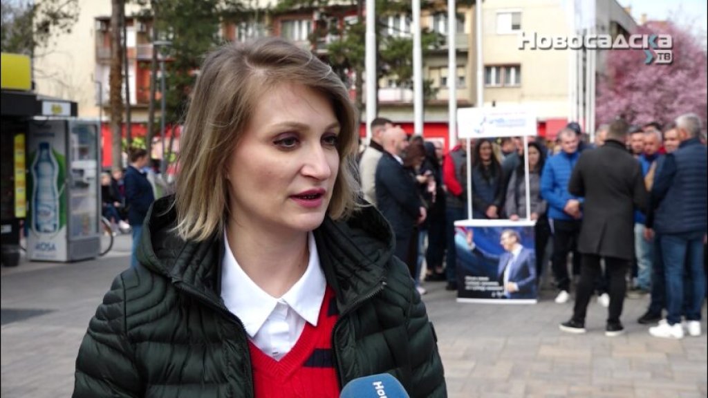 „ZA NAŠU PORODICU” Biljana Pantić Pilja u Kuli: 29. marta svaki glas je bitan