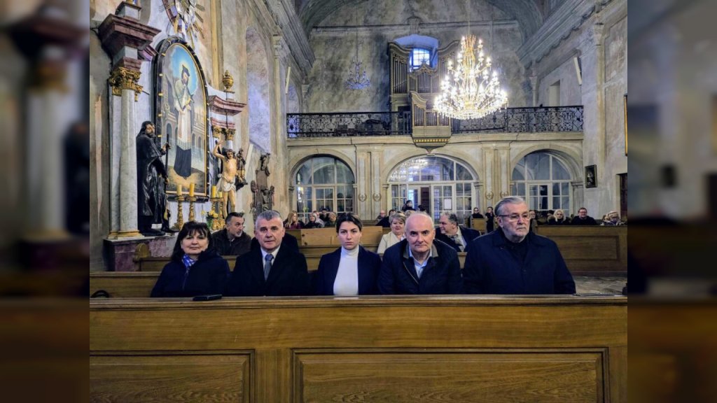 POMOĆNIK GRADONAČELNIKA NOVOG SADA NA PROSLAVI SVETOG JOSIPA U PETROVARADINU