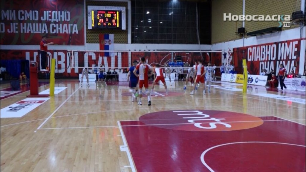 VOJVOĐANSKI DERBI: Odbojkaši Vojvodine nadigrali Spartak