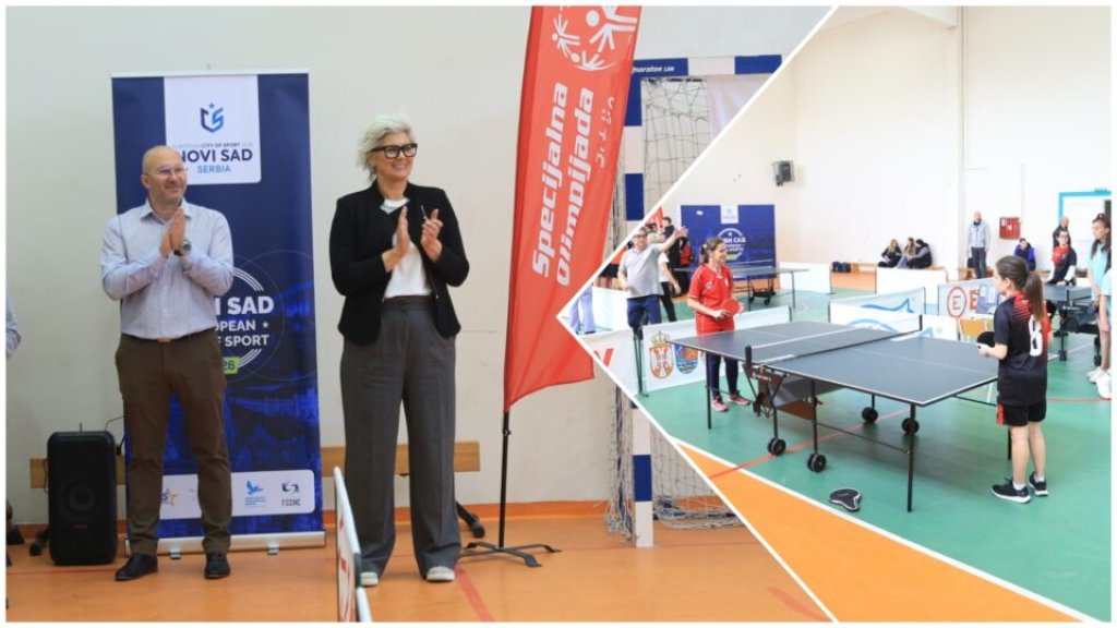 TATJANA MEDVED OTVORILA DRŽAVNO PRVENSTVO SPECIJALNE OLIMPIJADE U STONOM TENISU