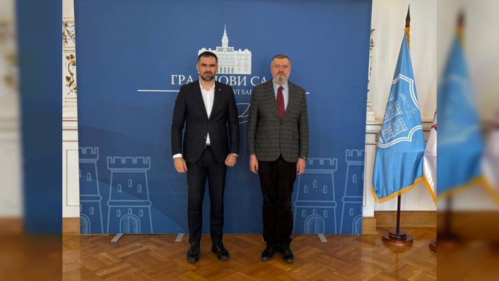 GRADONAČELNIK MIĆIN SA AMBASADOROM UKRAJINE O BUDUĆOJ SARADNJI