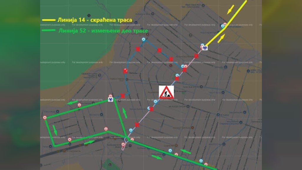 IZMENA AUTOBUSKE TRASE LINIJA 14, 52 Evo kao će saobraćajati autobusi