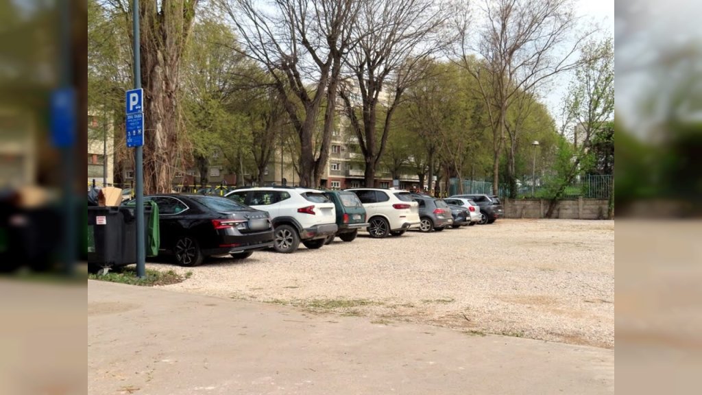 OTVORENO PRIVREMENO PARKIRALIŠTE U RADNIČKOJ ULICI