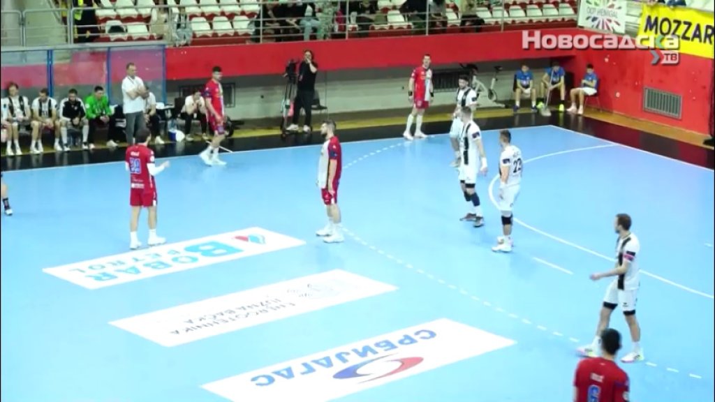 RUKOMETAŠI VOJVODINE POBEDILI PARTIZAN Zauzeli prvo mesto na tabeli