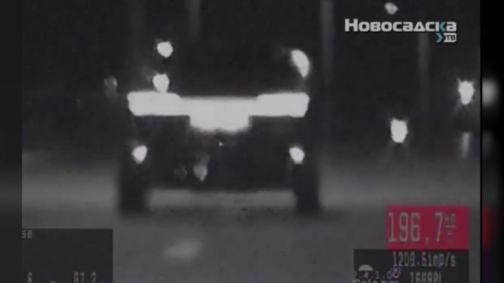 NASILNIČKA VOŽNJA Autoputem vozio 196 kilometara na sat
