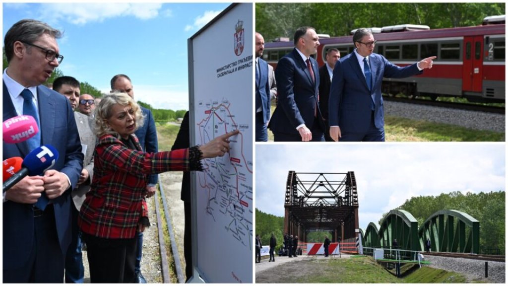 VUČIĆ NA OTVARANJU NOVOG TOMAŠEVAČKOG MOSTA: Posle mnogo godina srpske firme samostalno izgradile most