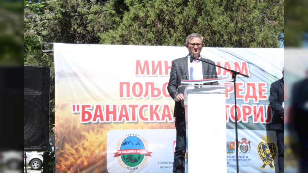 MINISTAR GLAMOČIĆ OTVORIO BANATSKU TRAKTORIJADU: Prilika za razmenu znanja i iskustava