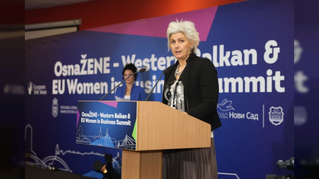PRVI VELIKI REGIONALNI SAMIT ŽENSKOG PREDUZETNIŠTVA OTVOREN U KONGRESNOM CENTRU „MASTER“ NOVOSADSKOG SAJMA