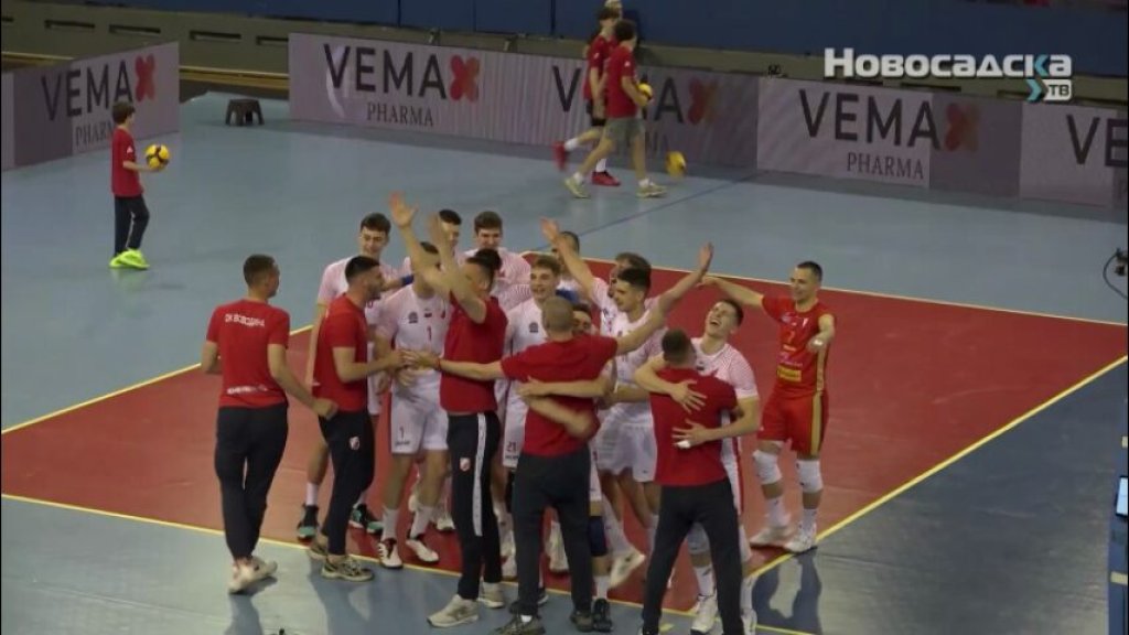 ODBOJKAŠI VOJVODINE PLASIRALI SE U FINALE PLEJ-OFA, za titulu protiv Radničkog