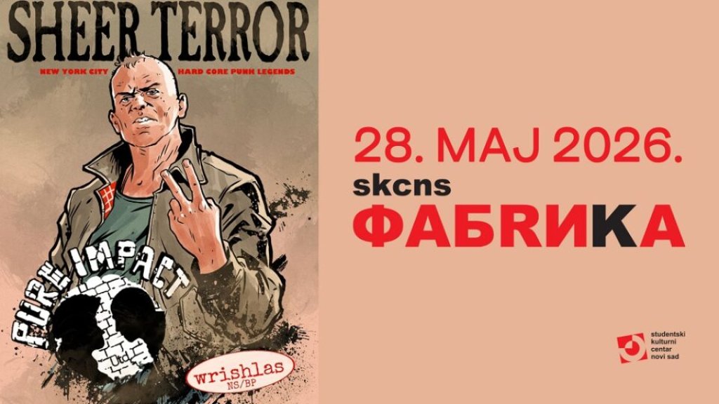 Sheer Terror, Pure Impact i Wrishlas 28. maja u SKCNS Fabrici
