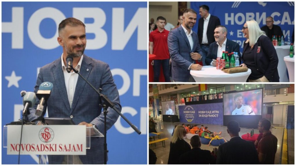GRADONAČELNIK MIĆIN I AMBASADOR ŠPANIJE PRISUSTVOVALI EL KLASIKU NA NOVOSADSKOM SAJMU