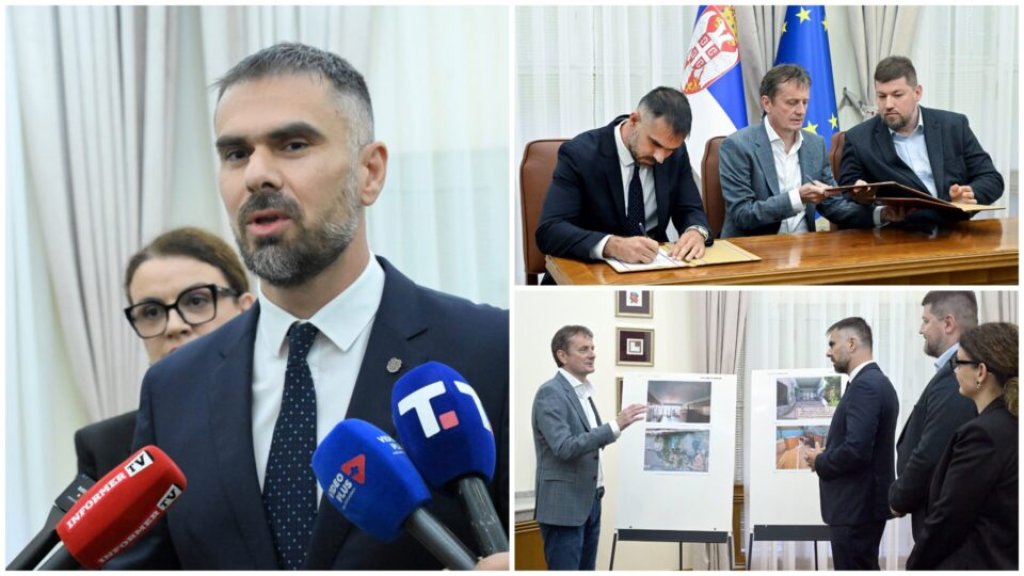 ULAGANJE U OBRAZOVANJE, INVESTICIJA VREDNA 198 MILIONA DINARA: Potpisan ugovor za rekonstrukciju školske sale u Kaću