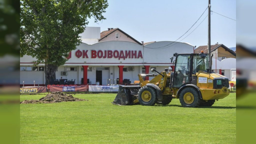 VELIKI INFRASTRUKTURNI RADOVI U FC „VUJADIN BOŠKOV“: Vojvodina ulaže u budućnost
