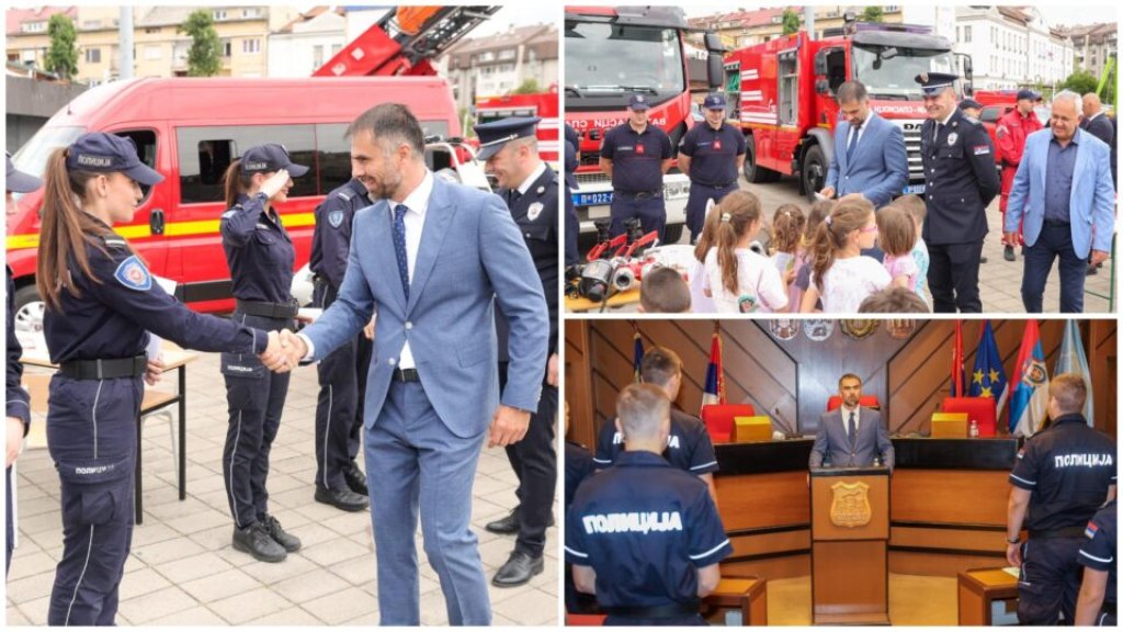 GRADONAČELNIK NOVOG SADA MIĆIN PRISUSTVOVAO OBELEŽAVANJU DANA I SLAVE MUP-A I DANA POLICIJE