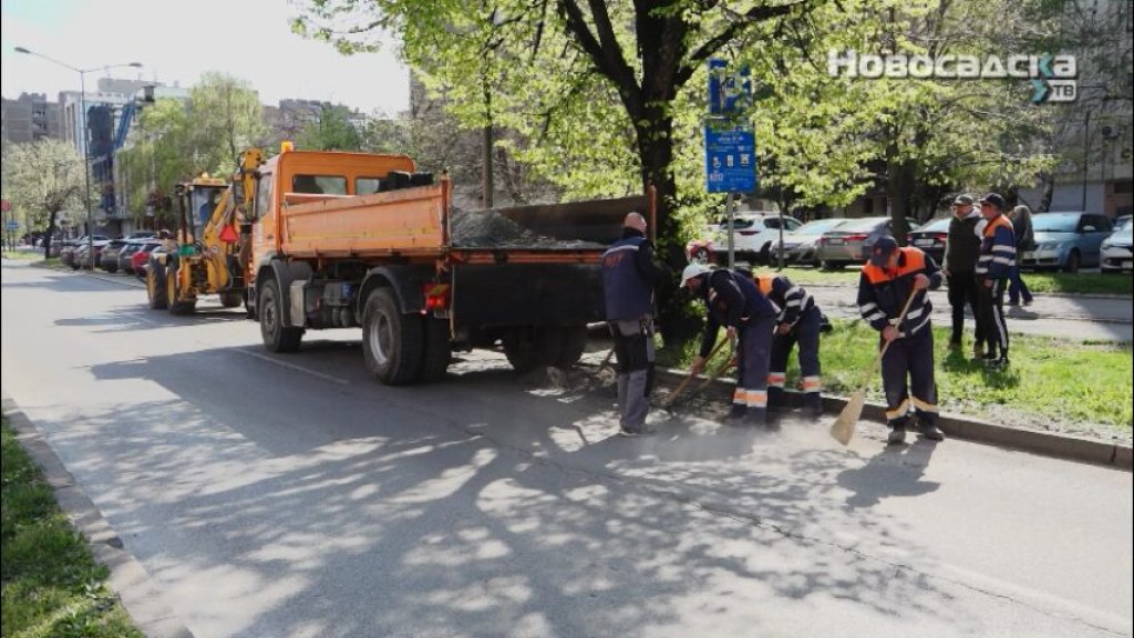 JKP „Put” uređuje puteve i autobuska stajališta na više lokacija u Novom Sadu i okolini