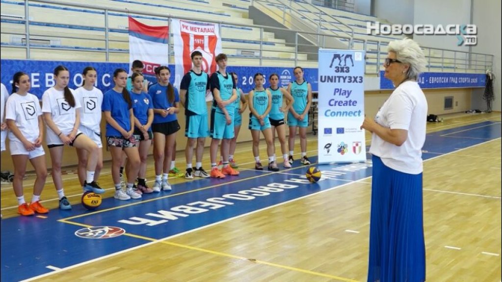FUTOG U ZNAKU BASKETA Završnica „Unity 3×3” okupila mlade sportiste