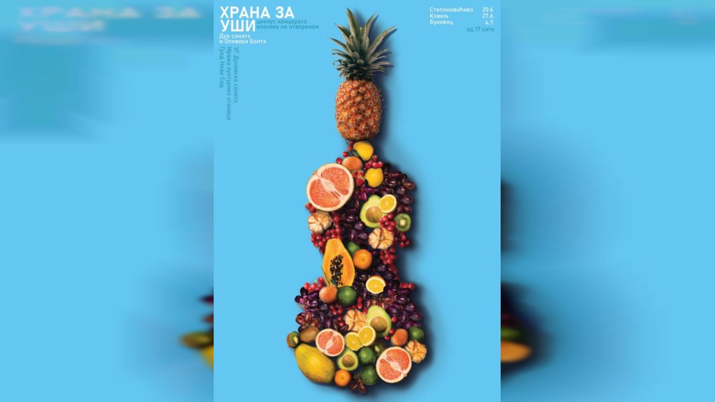 Pored najprometnijih gradskih pijaca, koncerti klasične muzike „Hrana za uši“ ovog leta i u kulturnim stanicama u Kovilju, Budisavi i Stepanovićevu