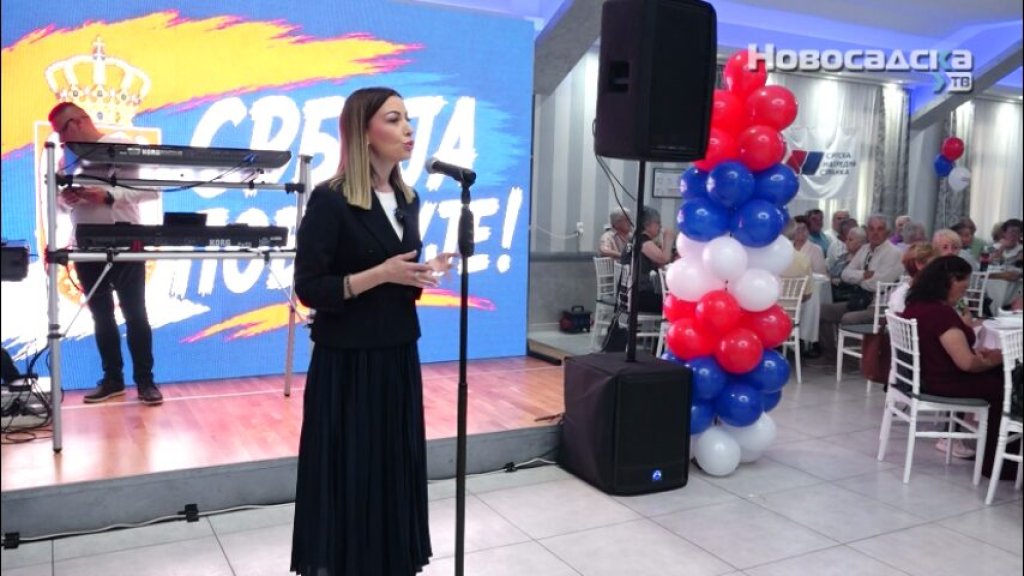 DRUŽENJE PENZIONERA JUŽNOBAČKOG OKRUGA U TEMERINU Skupu prisustvovala Adrijana Mesarović