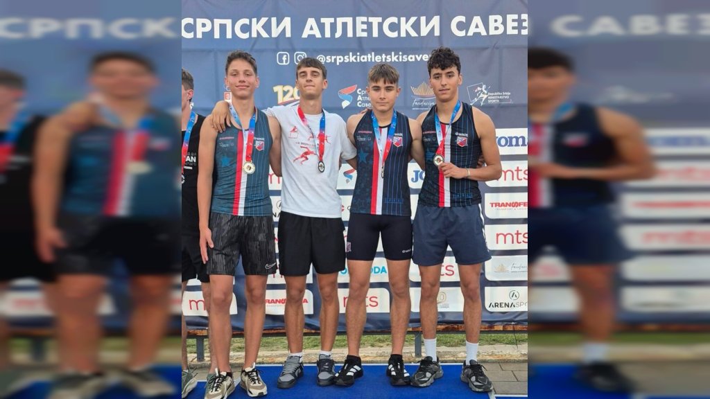 Atletičari AK „Vojvodina“ najuspešniji na Prvenstvu Srbije za starije juniore i juniorke