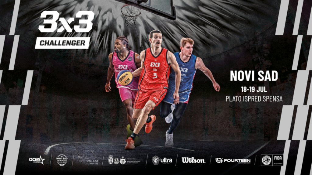 NOVI SAD PONOVO U CENTRU SVETSKOG BASKETA – STIŽE FIBA 3×3 CHALLENGER