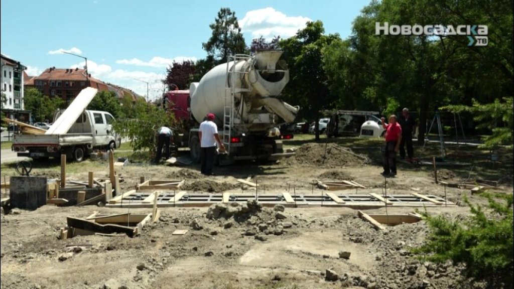 BICIKLOM SA NOVOG NASELJA: Počela izgradnja nove NS bajk stanice