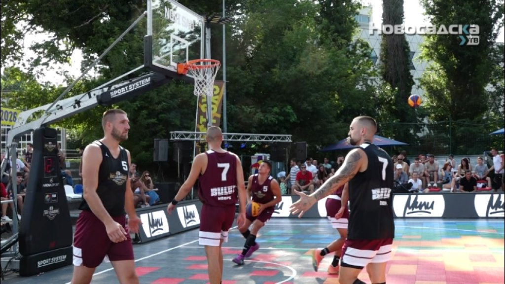 BORBA ZA FIBA WORLD TOUR Počeo međunarodni 3×3 turnir u Novom Sadu
