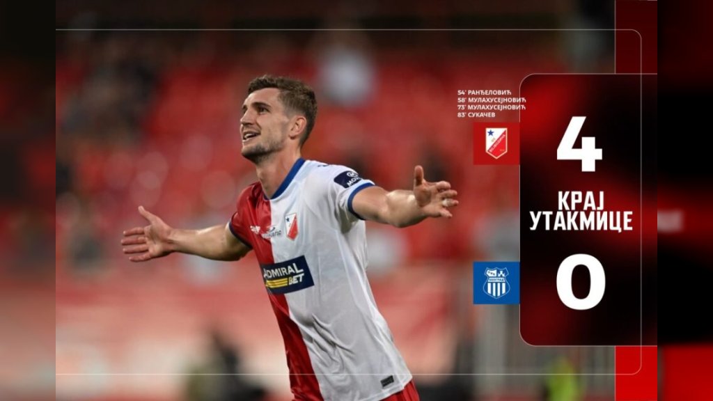 VOŠA SE RAZIGRALA I RAZBILA OFK BEOGRAD! Četiri gola na prvenstvenoj premijeri!