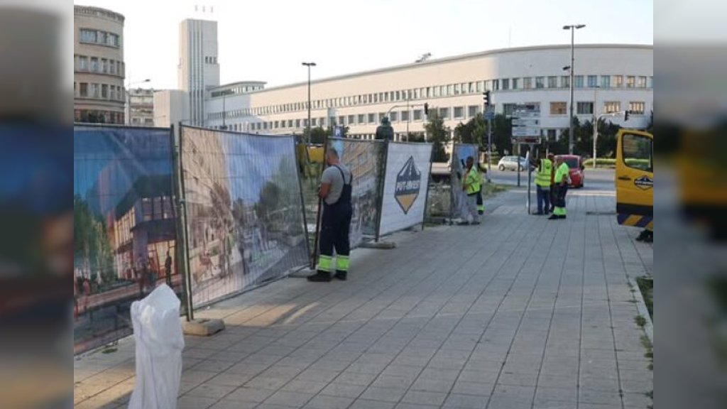 NEIMARI OD JUTROS U CENTRU, počinju radovi na parternom uređenju