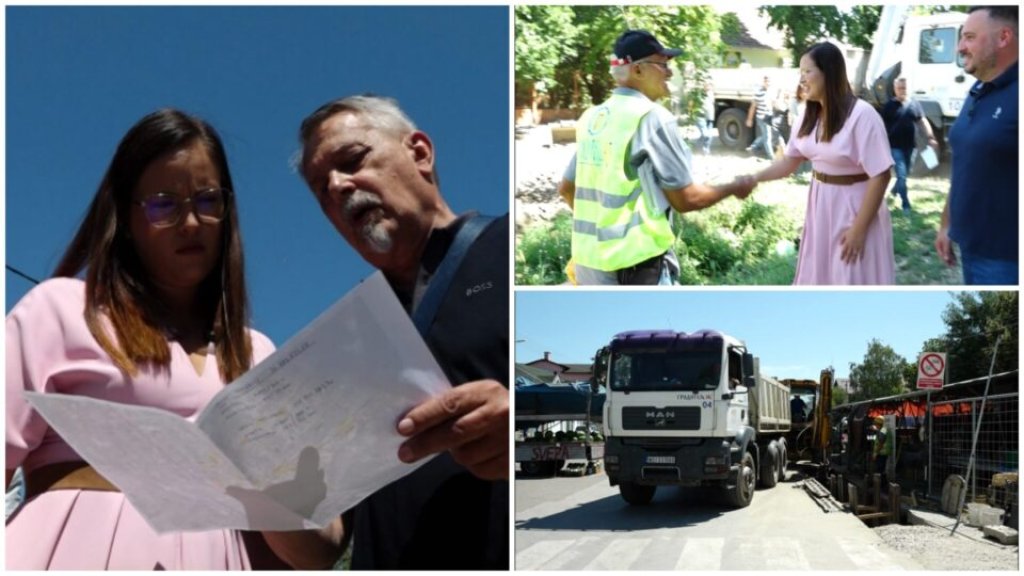 „VELIKI EKOLOŠKI PROJEKAT ZA SEVER SRBIJE! Ministarka Sara Pavkov obišla radove – Temerin dobija novu kanalizacionu mrežu, cilj 70 odsto pokrivenosti!”