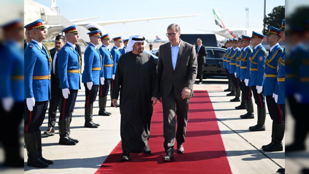 VUČIĆ ISPRATIO PREDSEDNIKA UAE: Ova poseta dodatni podsticaj za učvršćivanje veza