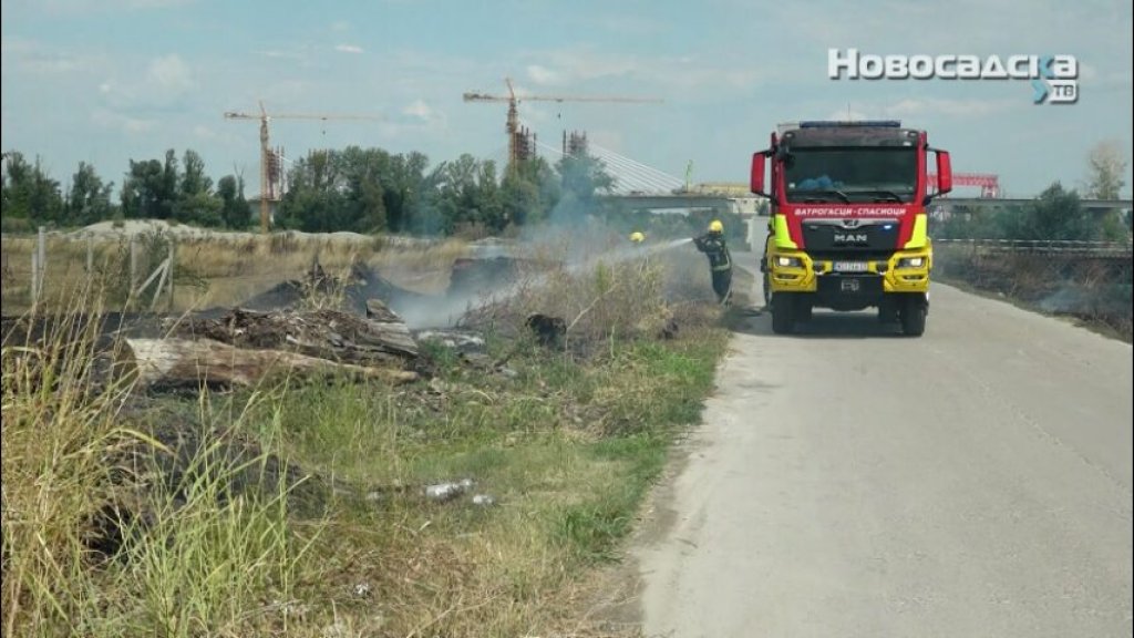 NOVI POŽARI U OKOLINI NOVOG SADA – MUP apeluje na oprez zbog visokih temperatura