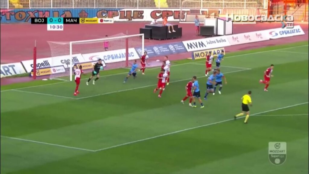 VOŠA DO NOVE POBEDE Vojvodina savladala Mačvu i nastavila uspešan start prvenstva