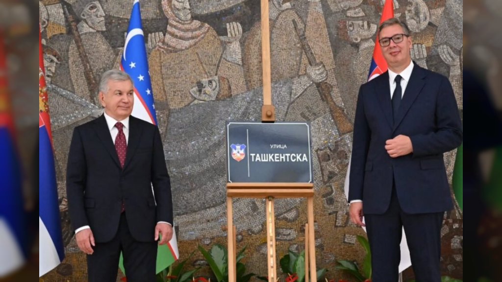  NOVA ULICA U „BEOGRADU NA VODI” NOSI IME TAŠKENTA: Još jedan simbol prijateljstva Srbije i Uzbekistana