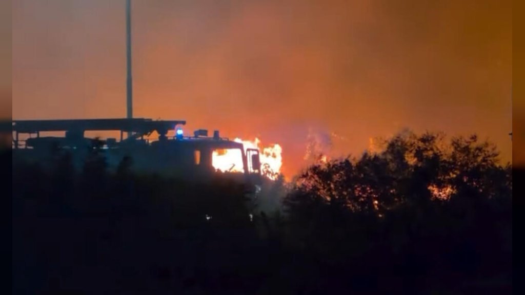 Požar kod trafo-stanice na Petrovaradinskoj adi može izazvati oscilacije pritiska i probleme sa vodosnabdevanjem u Novom Sadu