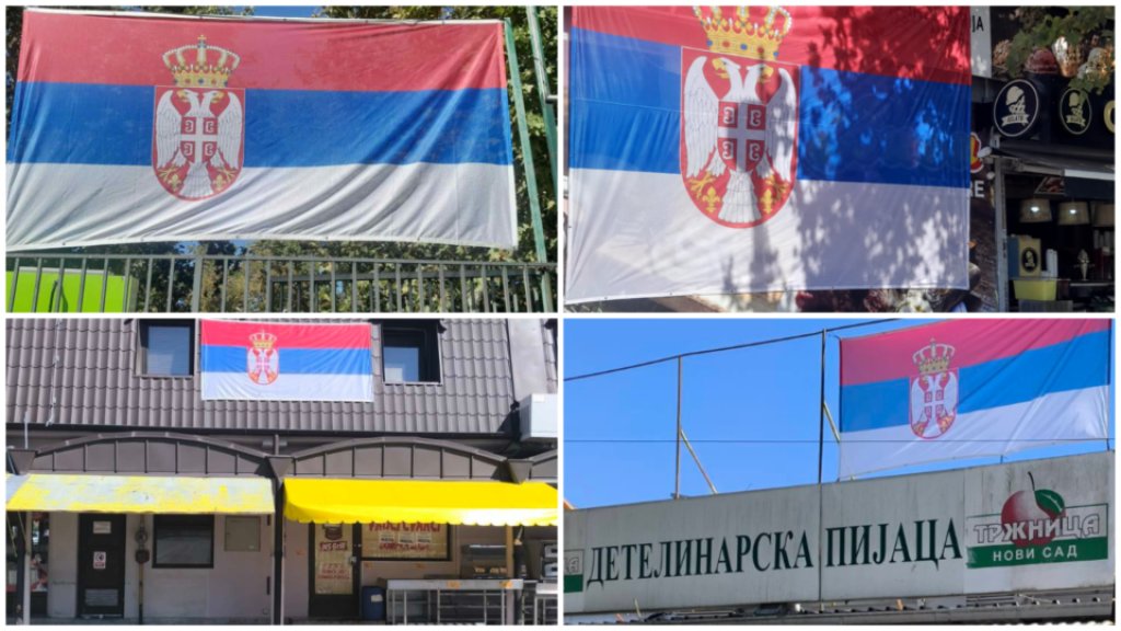 ZASTAVE SRBIJE ISTAKNUTE NA SVIM PIJACAMA „Tržnica“ obeležila Dan srpskog jedinstva