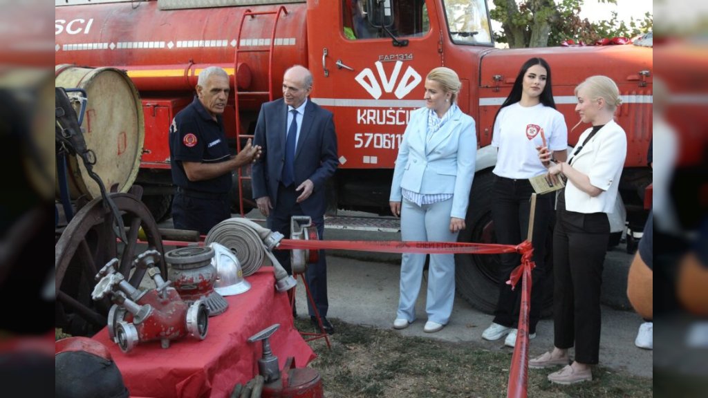 HEROJI DELIBLATA Na Miholjskim susretima u Kruščiću uručene zahvalnice dobrovoljnim vatrogascima